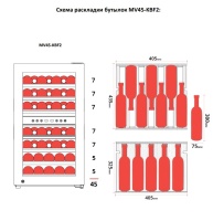 Винный шкаф Meyvel MV45-KBF2